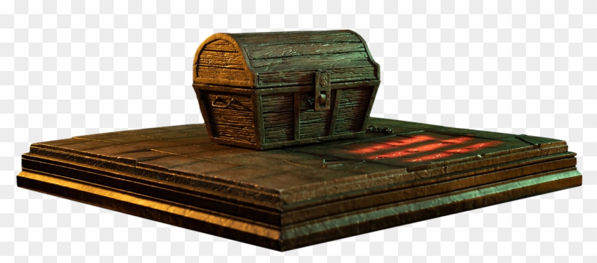 Mimic Chest Companion 7” Statue - Trunk Clipart