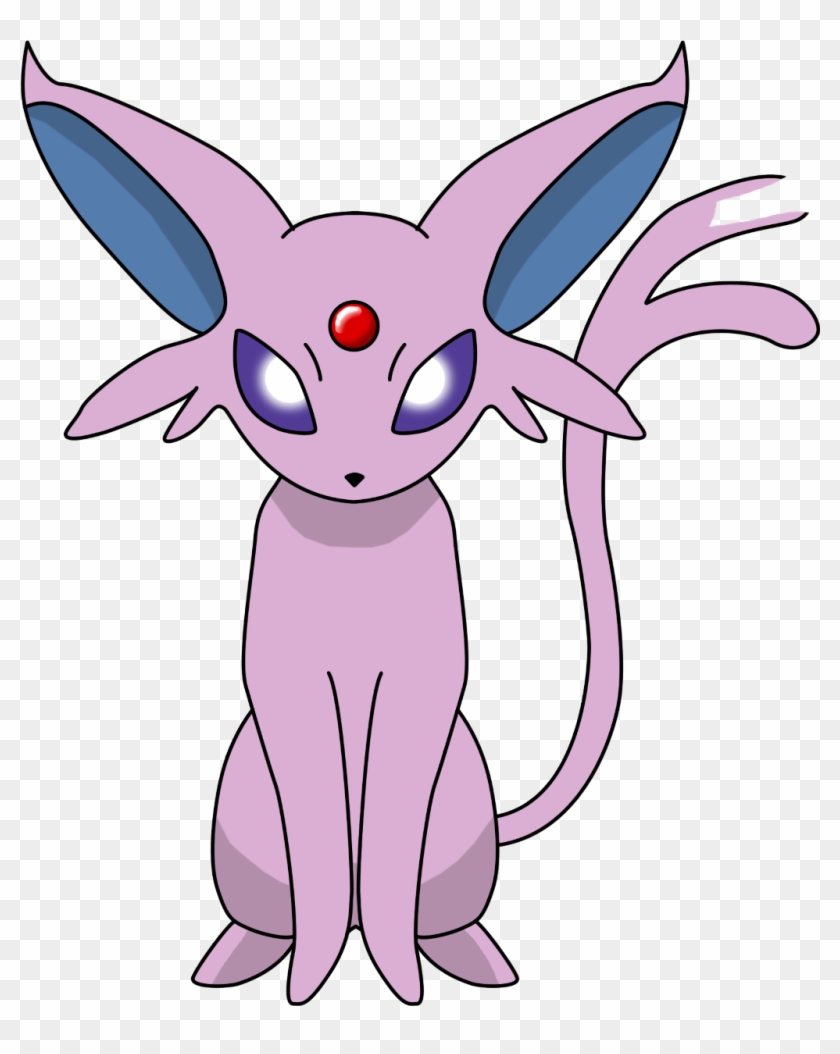 Espeon Sticker - Espeon Pokemon Clipart