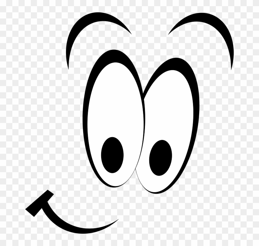 558 X 594 13 - Funny Face Clipart Black And White - Png Download