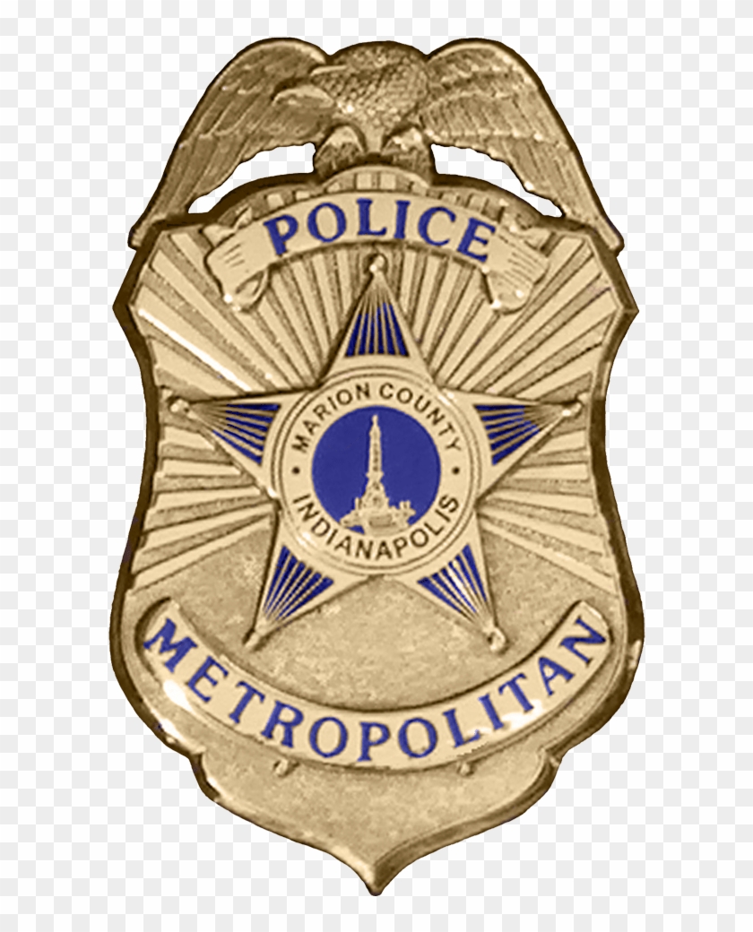 Indianapolis Police Badge - Indianapolis Police Department Badge Clipart #70311