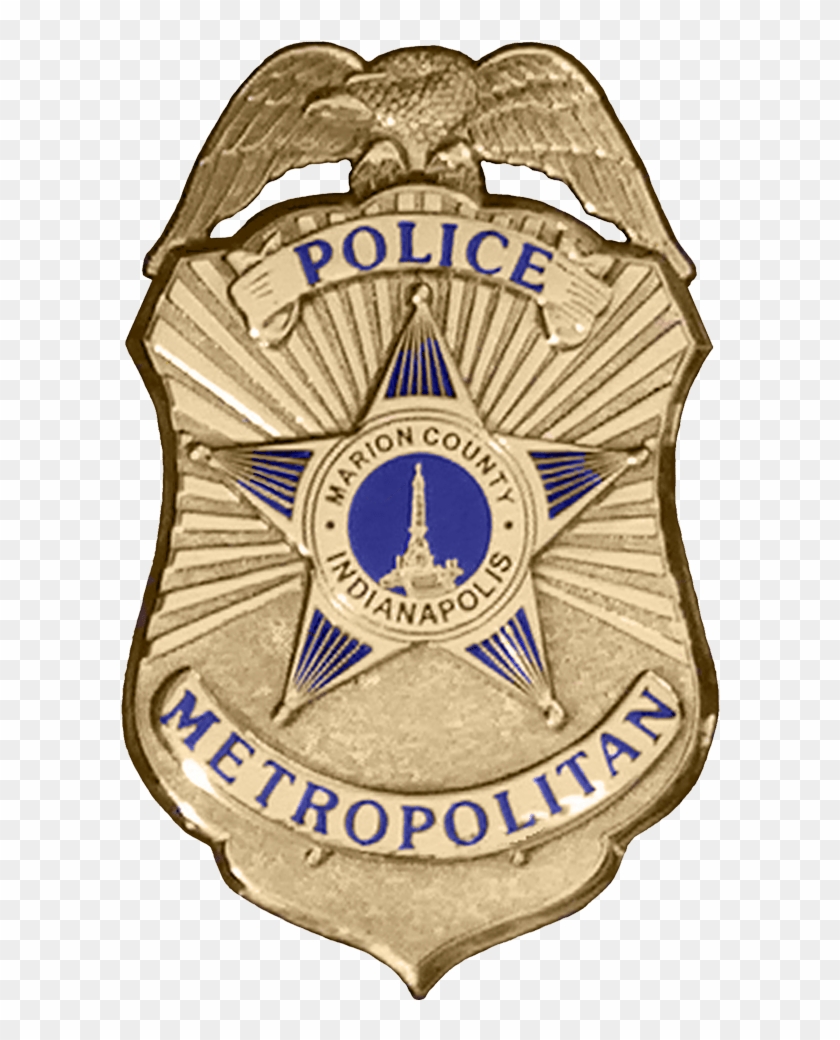 Indianapolis Police Badge - Indianapolis Police Department Badge Clipart