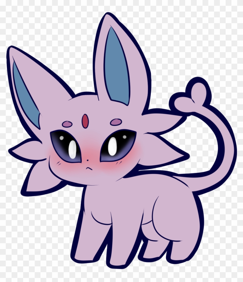 Smol Espeon - Kawaii Espeon Clipart
