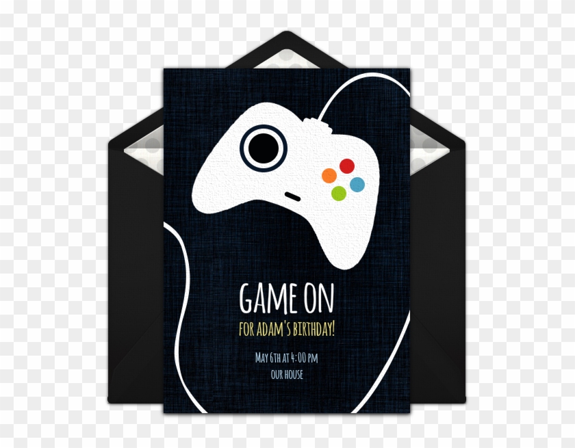 Tons Of Free Birthday Invitation Templates - Video Game Birthday Invitation Template Clipart