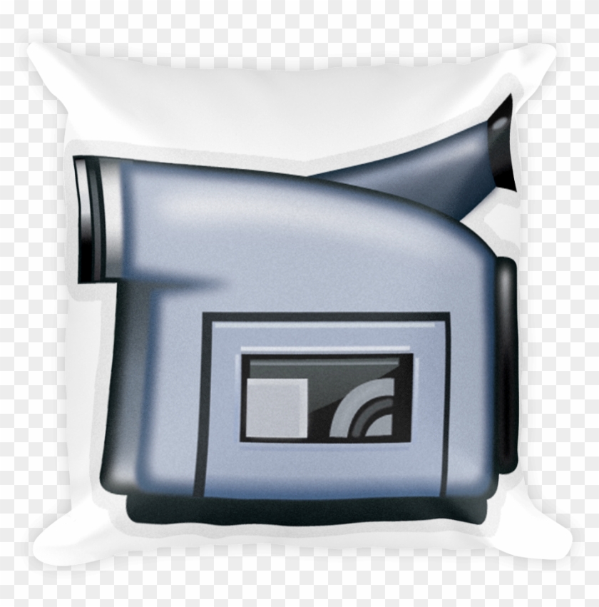 Emoji Pillow - Video Camera - Transparent Video Camera Emoji Clipart #70623