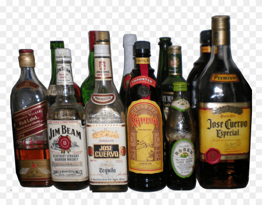 Collection Of Alcohol Bottles - Alcohol Png Clipart