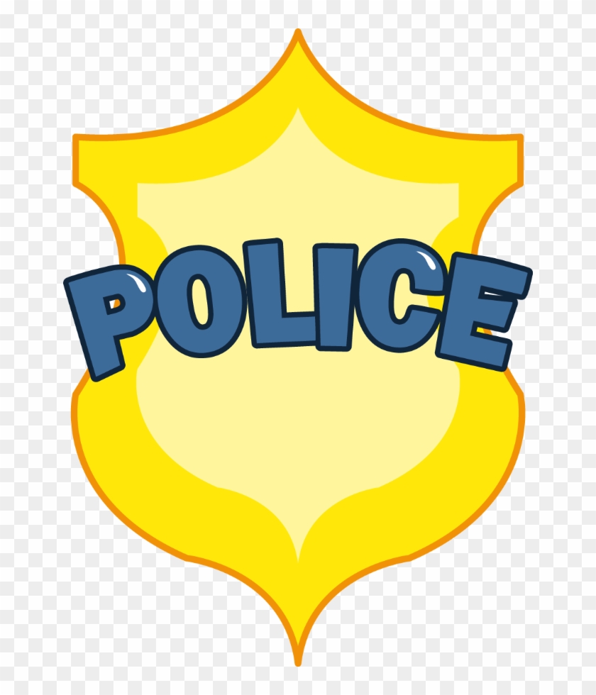 Cartoon Police Badges - Police Clip Art - Png Download #70808