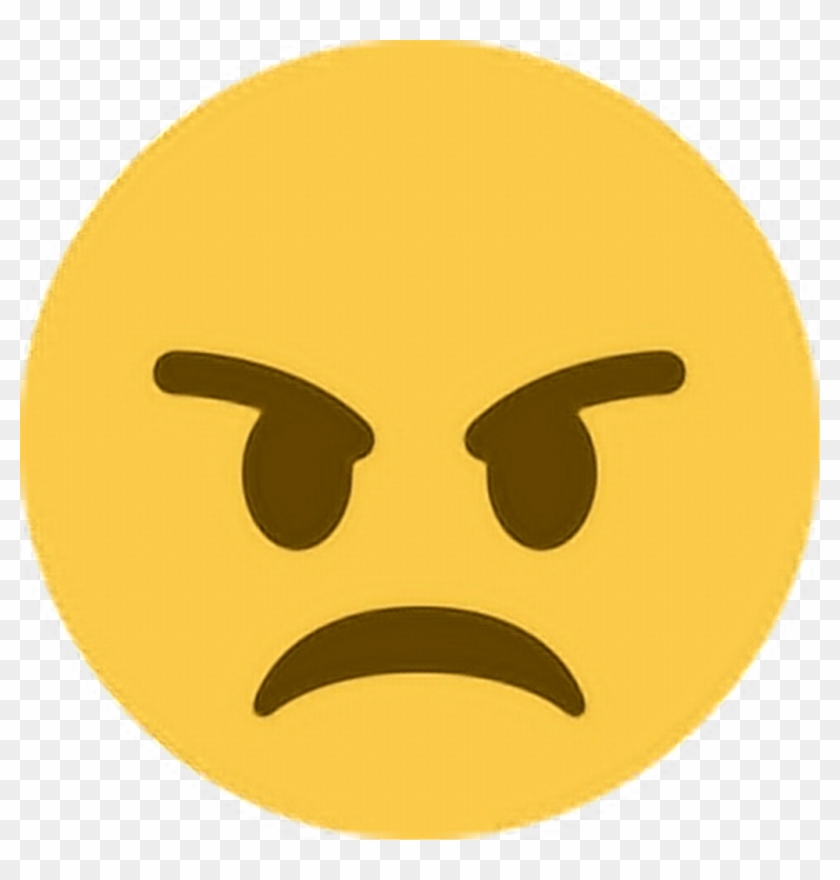 Angry Sticker - Angry Emoji Icon Clipart #70828