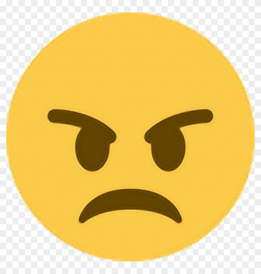 Angry Sticker - Angry Emoji Icon Clipart #70828