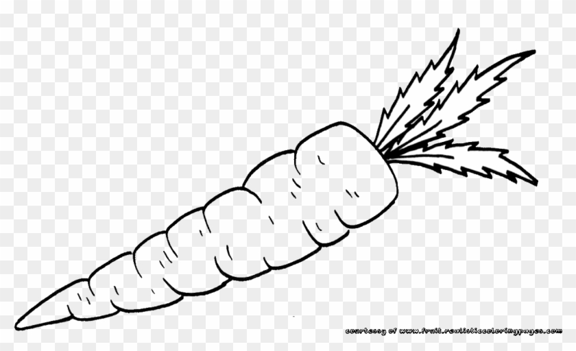Carrot Clipart Black And White Free - Carrots Black And White - Png Download #70914