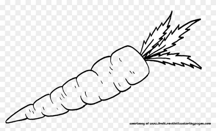 Carrot Clipart Black And White Free - Carrots Black And White - Png Download