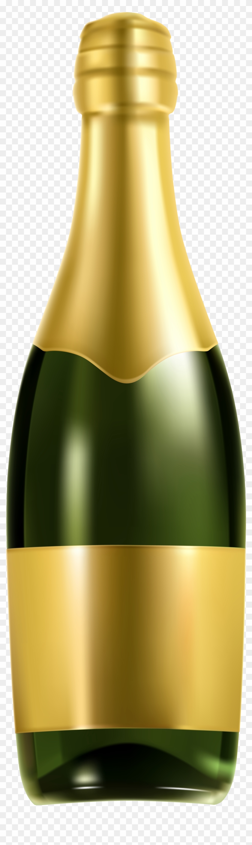 1887 X 6000 4 - Champagne Bottle Clip Art - Png Download #70921