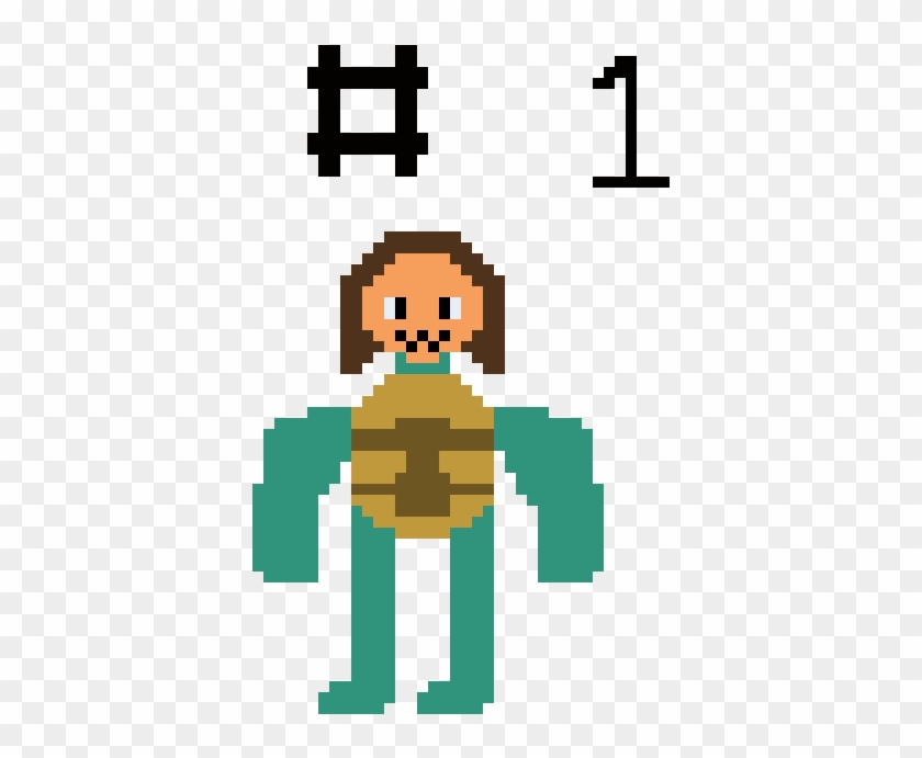 Squirtle Man - Cartoon Clipart #71010