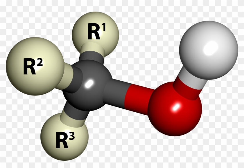 File - Alcohol - Alcohol Atom Clipart