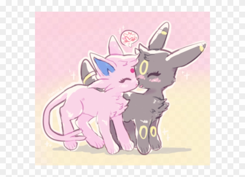 Espeon & Umbreon - Pony Umbreon And Espeon Clipart