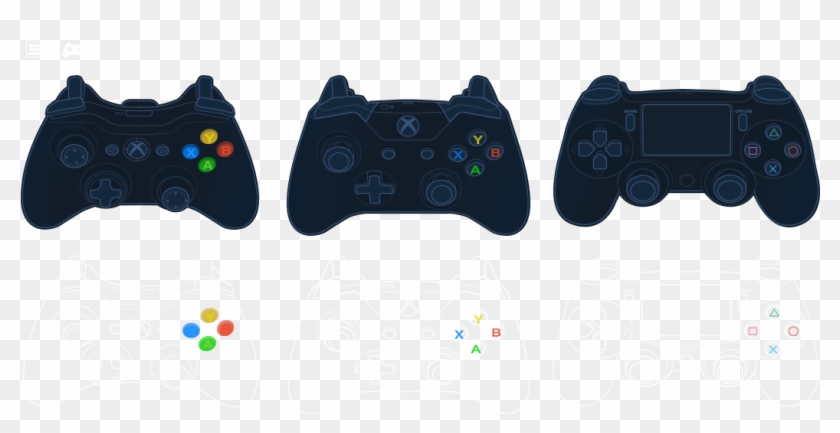 Collection Of Free Controller Vector Steam - Game Controller Clipart #71225