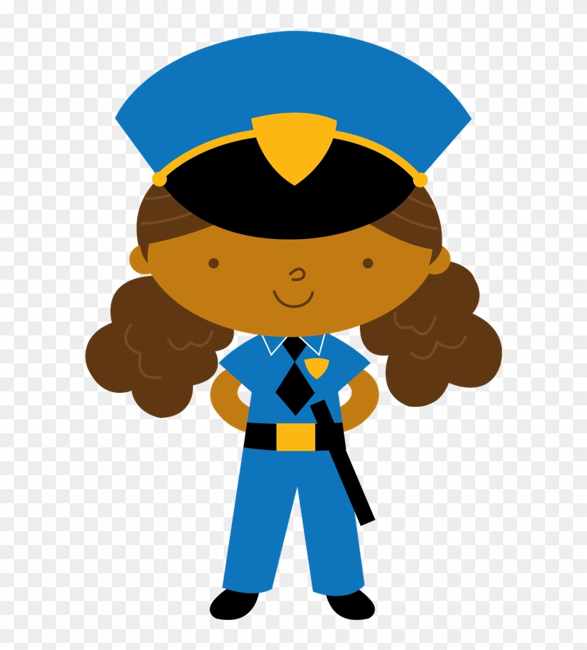 Bombeiros E Pol - Policial Desenho Png Clipart