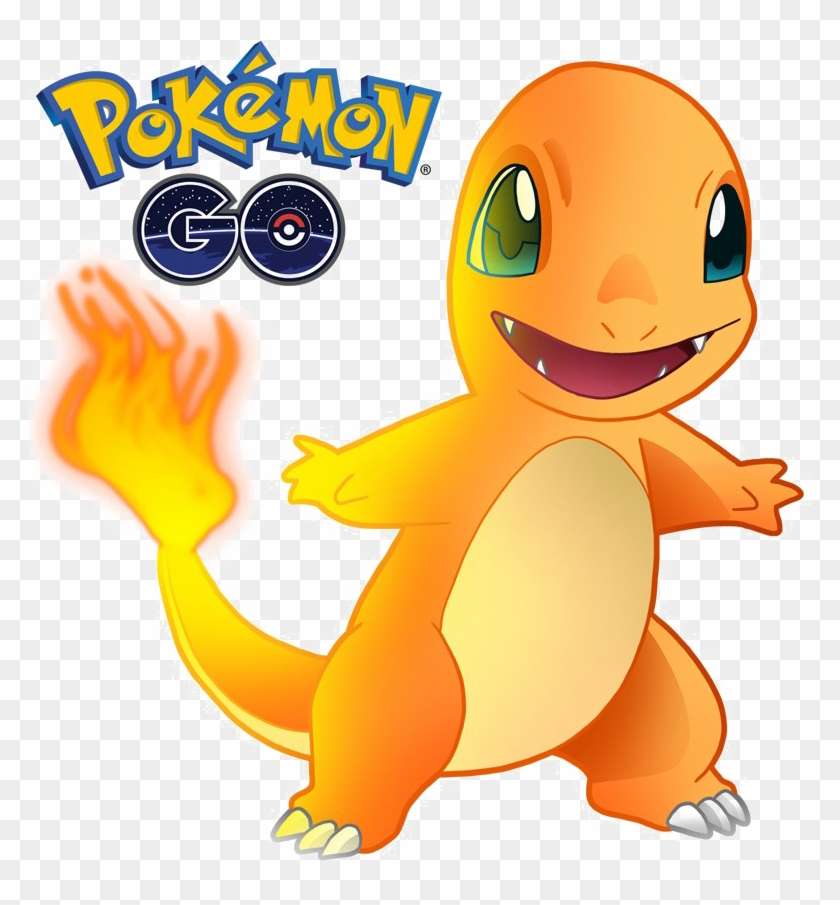 Pokemon Charmander Png Image - Charmander Pokemon Go Png Clipart