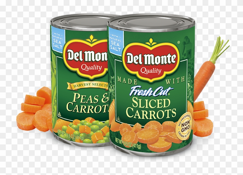 Del Monte Vegetable Sliced Carrots Clipart