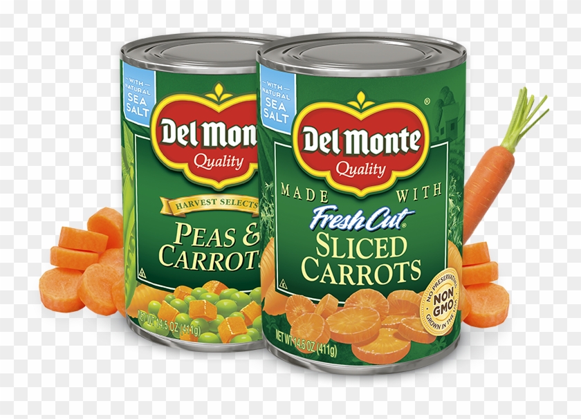 Del Monte Vegetable Sliced Carrots Clipart #71337