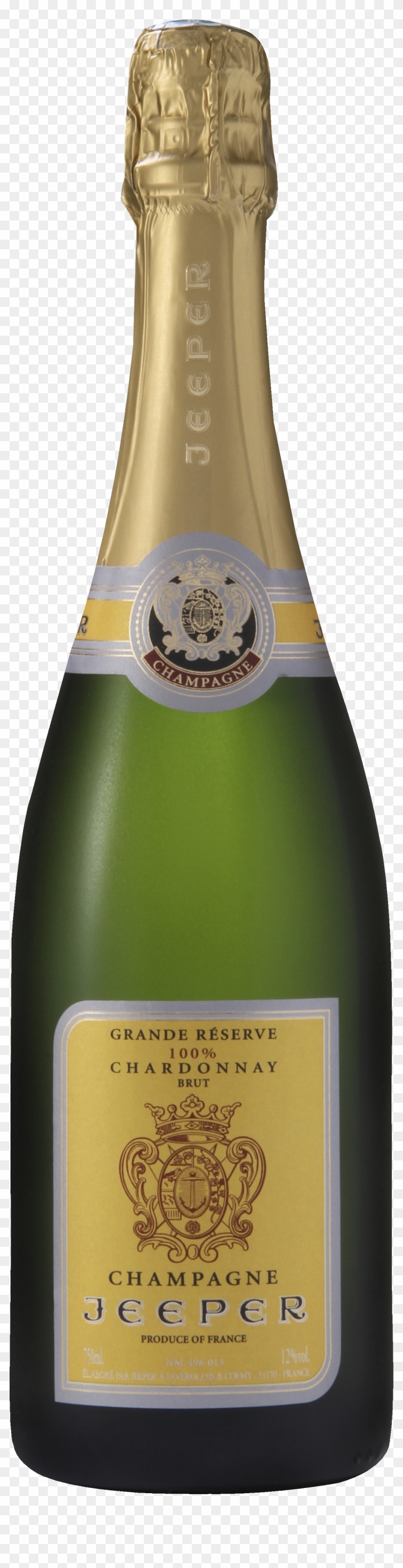 Champagne Png Bottle - Bouteille Champagne Fond Blanc Clipart