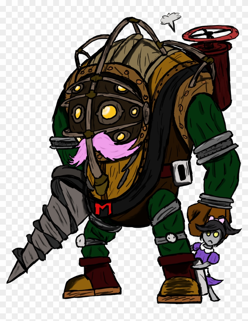 Big Daddy Png High-quality Image - Bioshock Big Daddy Kawaii Clipart