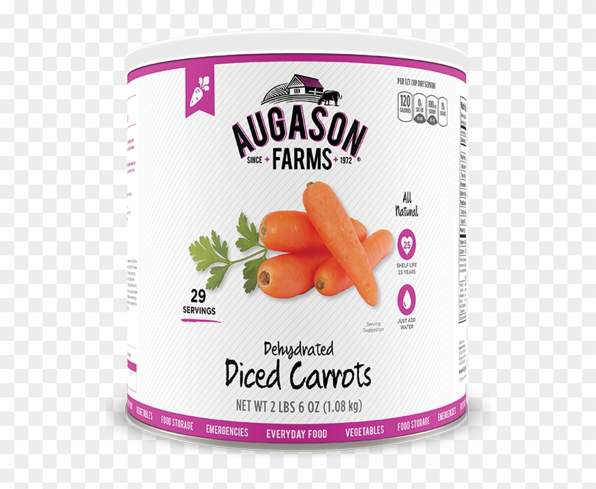 Augason Farms® Dehydrated Diced Carrots Can - Augason Farms Clipart #71530