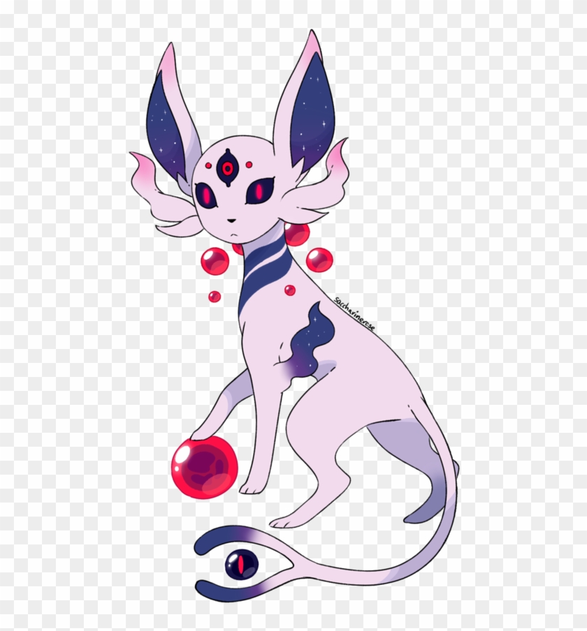 Quick, Random Designs For Mega Evolutions Of Espeon - Espeon As Dragon Clipart