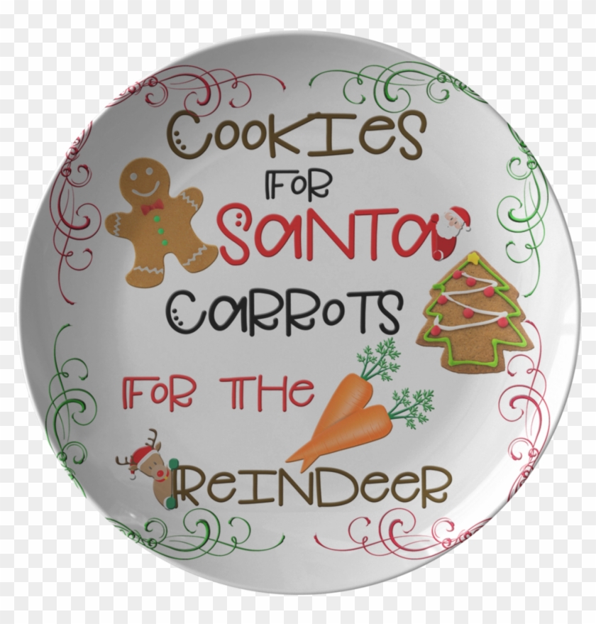 Cookies For Santa Carrots For The Reindeer Clipart