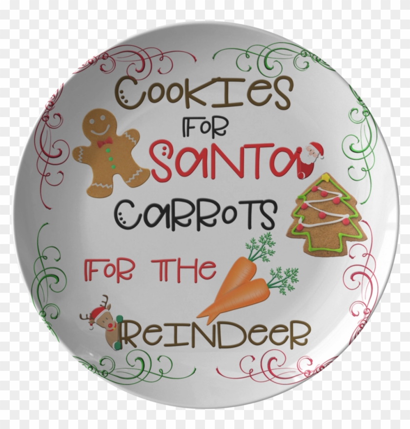 Cookies For Santa Carrots For The Reindeer Clipart #71895