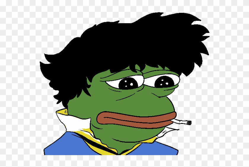 Feels Bad Man / Sad Frog - Spike Spiegel Pepe Clipart #72056