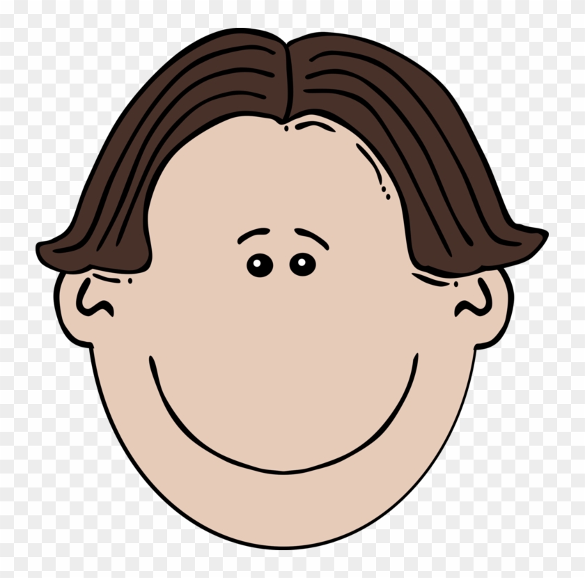 Sad Emoji Clipart Mad - Boy Face Clipart - Png Download