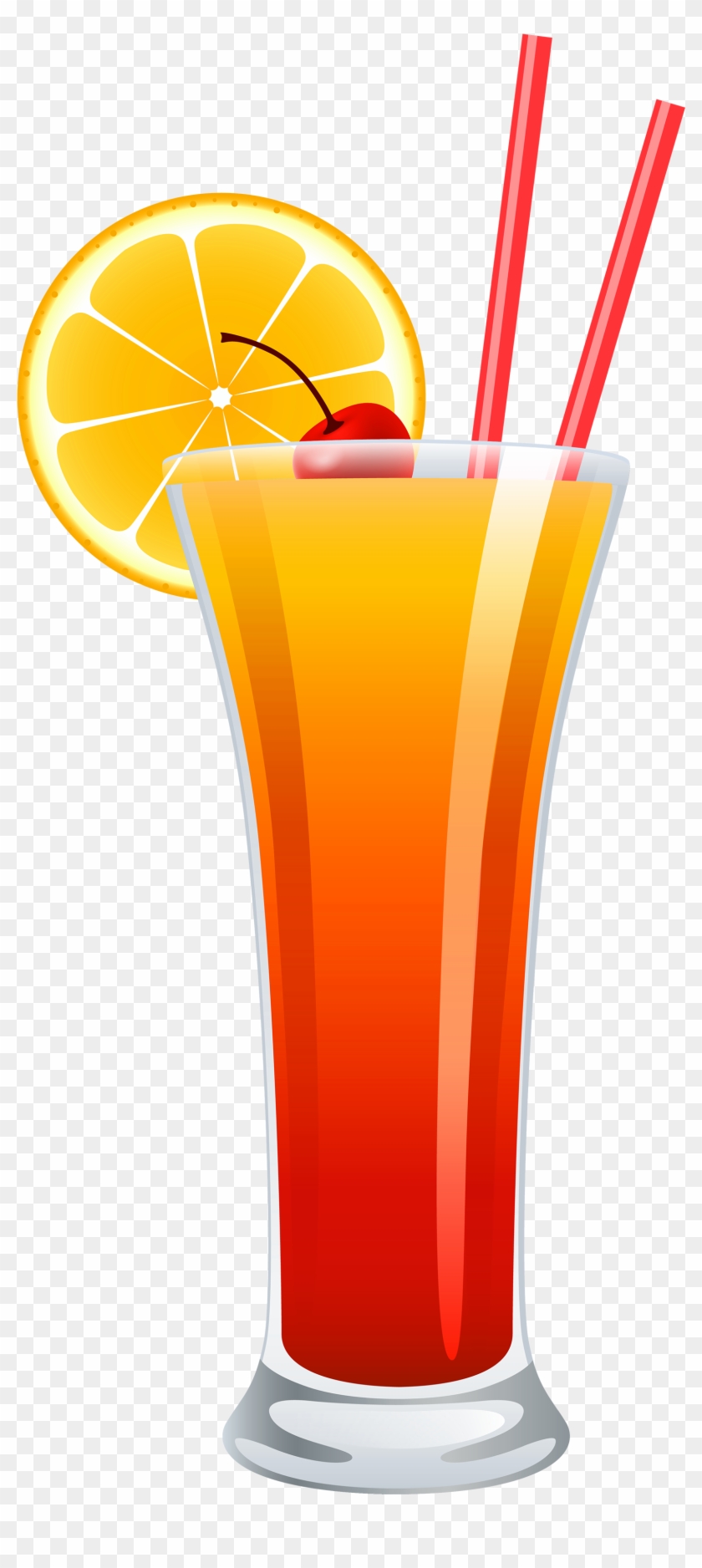 Alcohol Drink Png For Free Download - Tequila Sunrise Cocktail Png Clipart