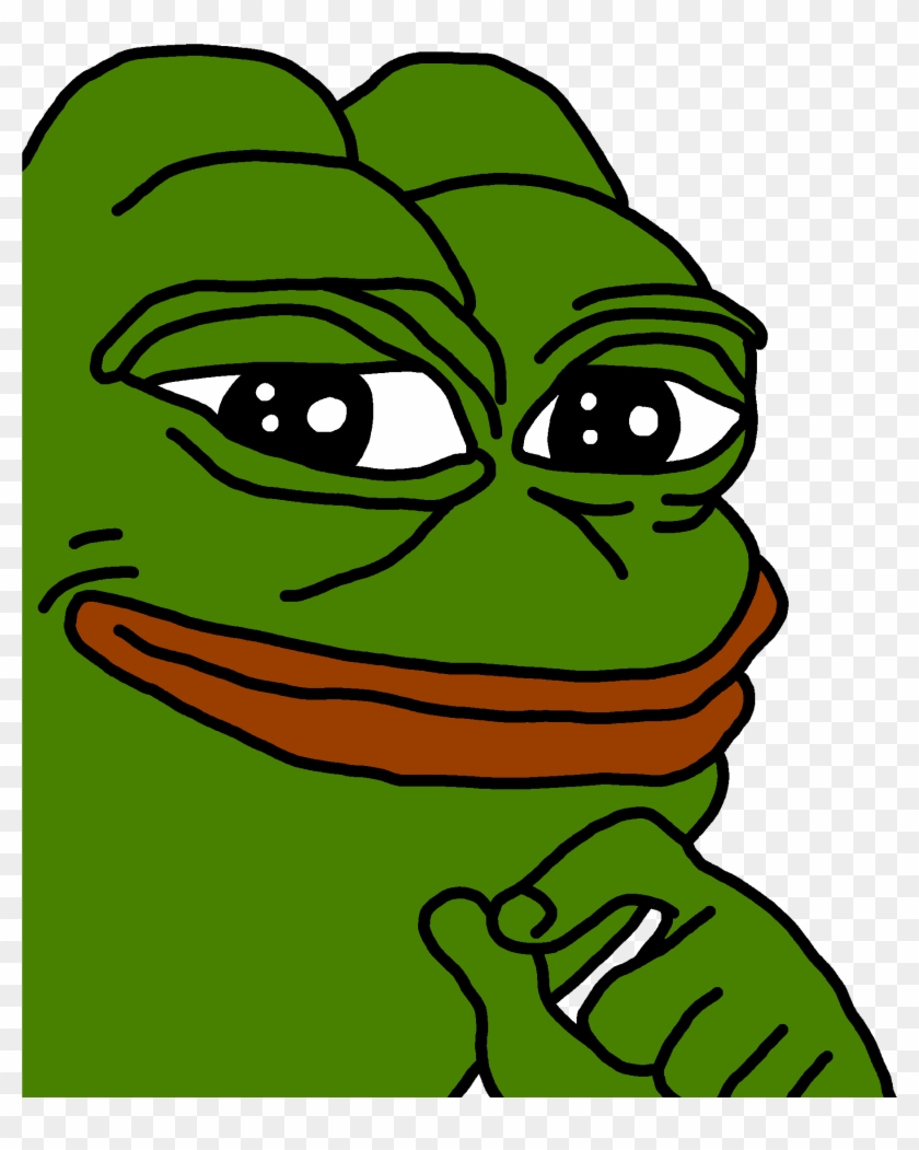 Smug Pepe Transparent , Png Download - Smug Pepe No Background Clipart #72130