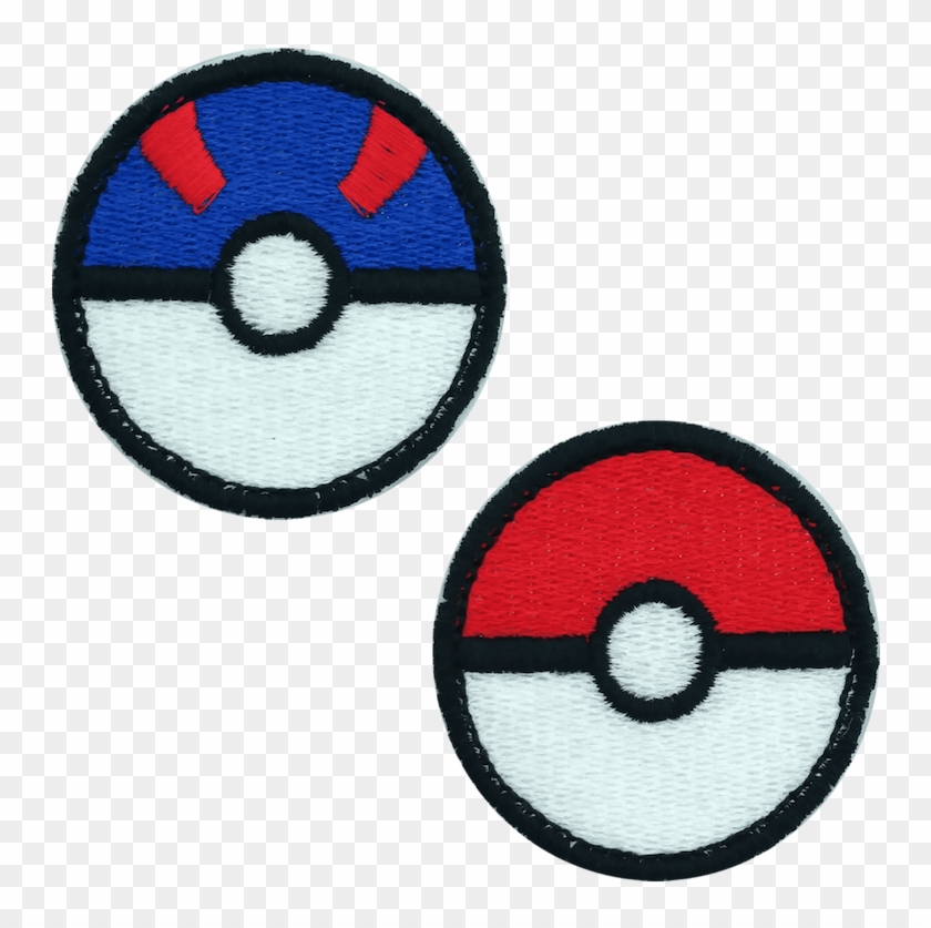 Pokeball Patches - Circle Clipart