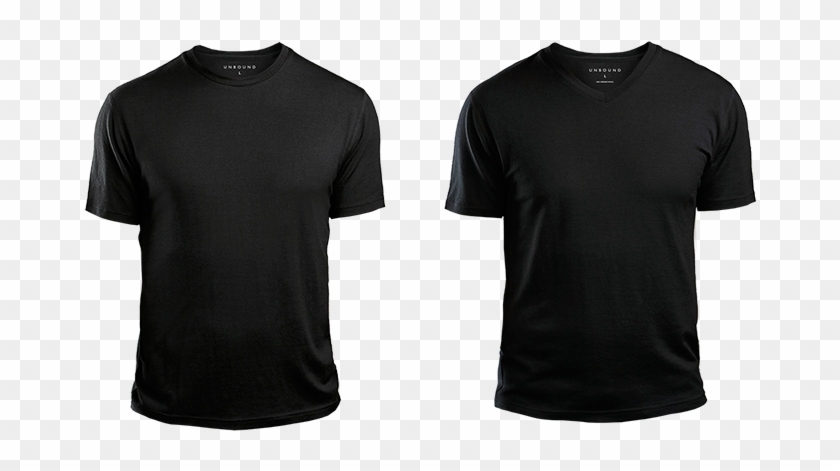 Black Tshirt Png - Black T Shirts Front And Back Clipart #72153