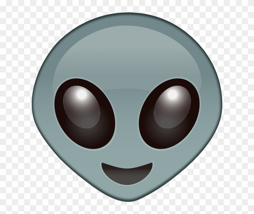 Alien Face Emoji - Emoji Sticker Alien Emoji Transparent Clipart #72279