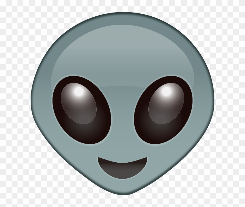 Alien Face Emoji - Emoji Sticker Alien Emoji Transparent Clipart