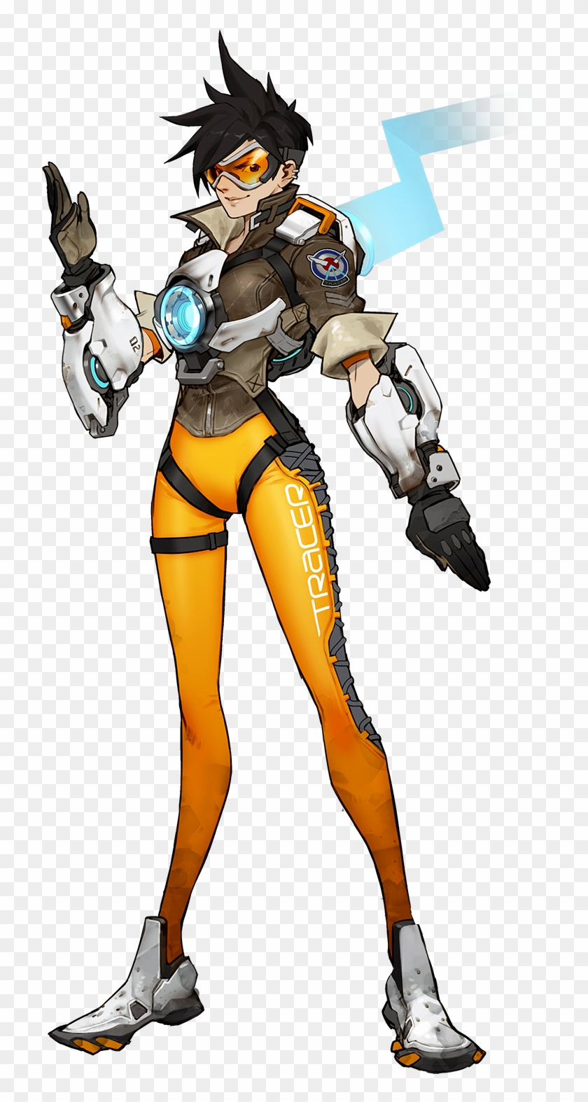 Tracer Overwatch Concept Art Clipart #72431
