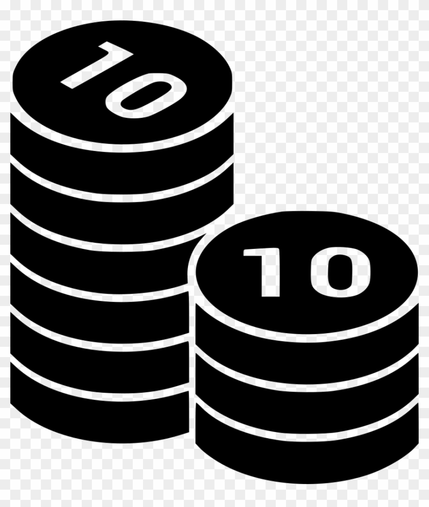 Coins Coin Columns Money Cash Currency Stack Treasure - Circle Clipart #72641
