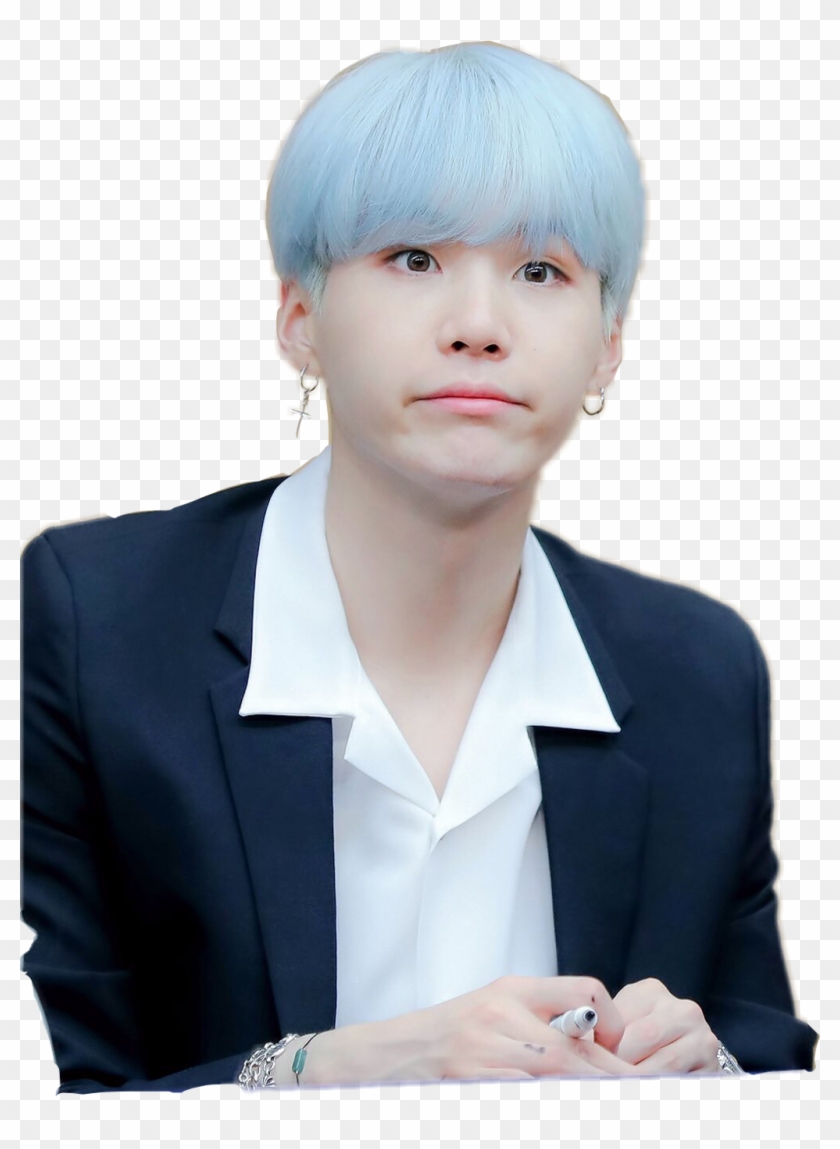 Report Abuse - Bts Suga Blue Hair Clipart #72717