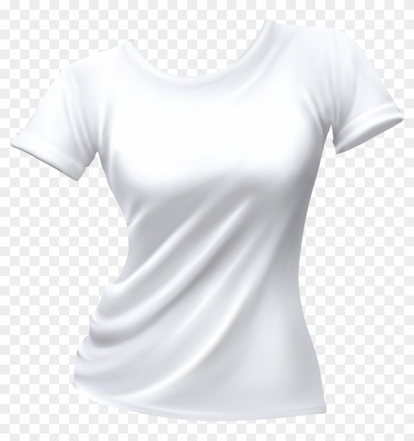 Female T Shirt White Png Clip Art Transparent Png