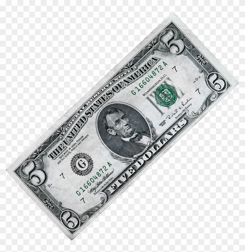 Money - 5 Dollar Bill Clipart #72816