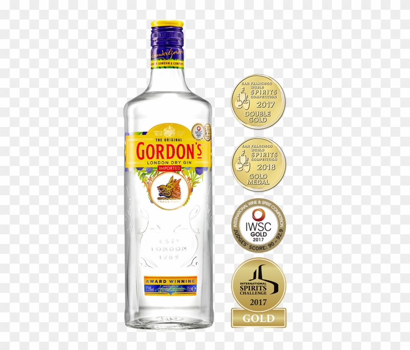Gordon's London Dry Gin Export - Vodka Clipart
