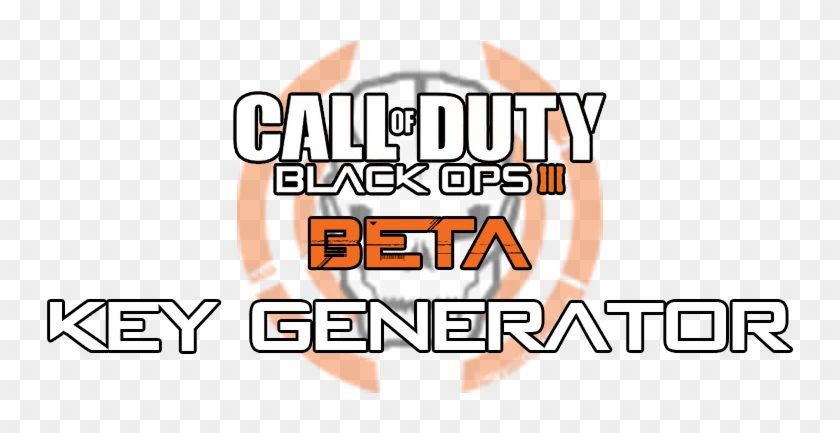 Call Of Duty Black Ops 3 Beta Key Generator - Graphic Design Clipart