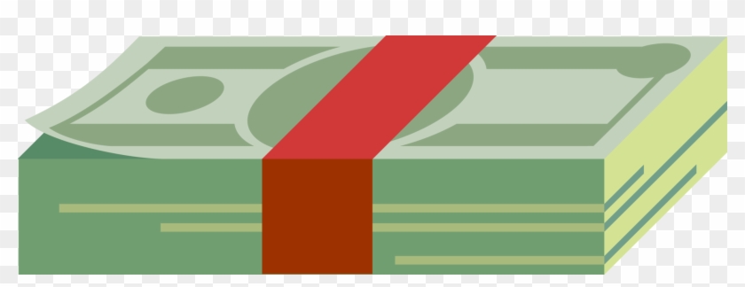 Vector Illustration Of Stack Of Cash Money Dollar Bills - Tax Clipart #72959