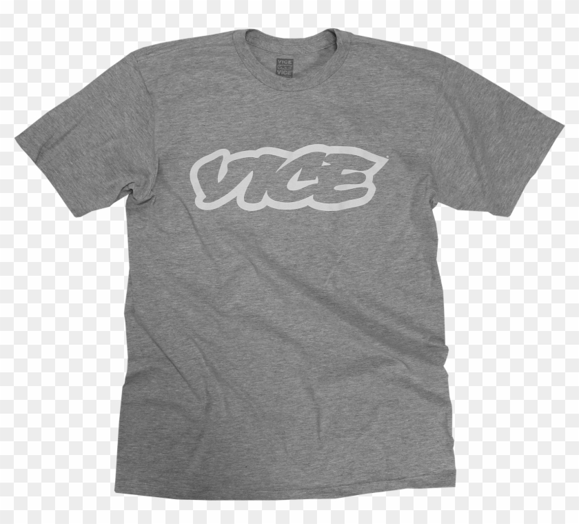 Vice Classic Grey T-shirt - Vice T Shirt Clipart #73035