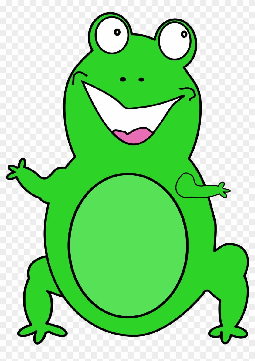Happy Big Image Png Ⓒ - Animated Frog Clipart #73061
