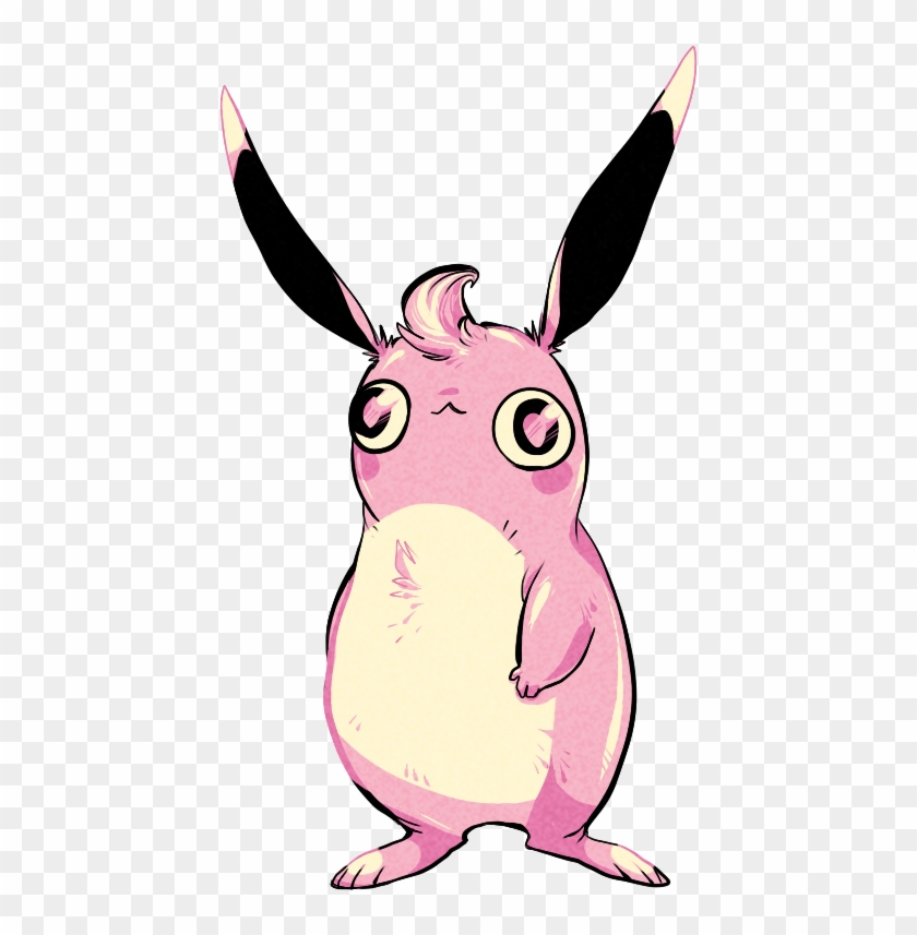 Art Pokemon Jigglypuff Wigglytuff Jesterdex - Cartoon Clipart