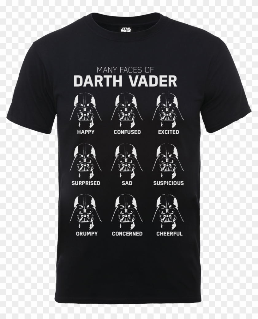 Darth Vader Faces T Shirt Clipart