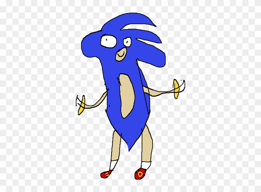 Sonic Saves The Kids - Cartoon Clipart #73128